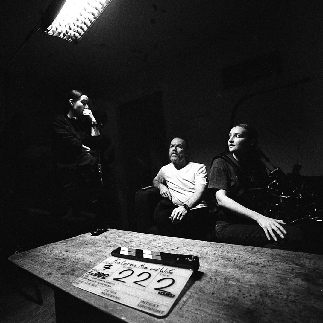 Behind the scenes of the short film "Katerina, Mum and Wife" (2023)