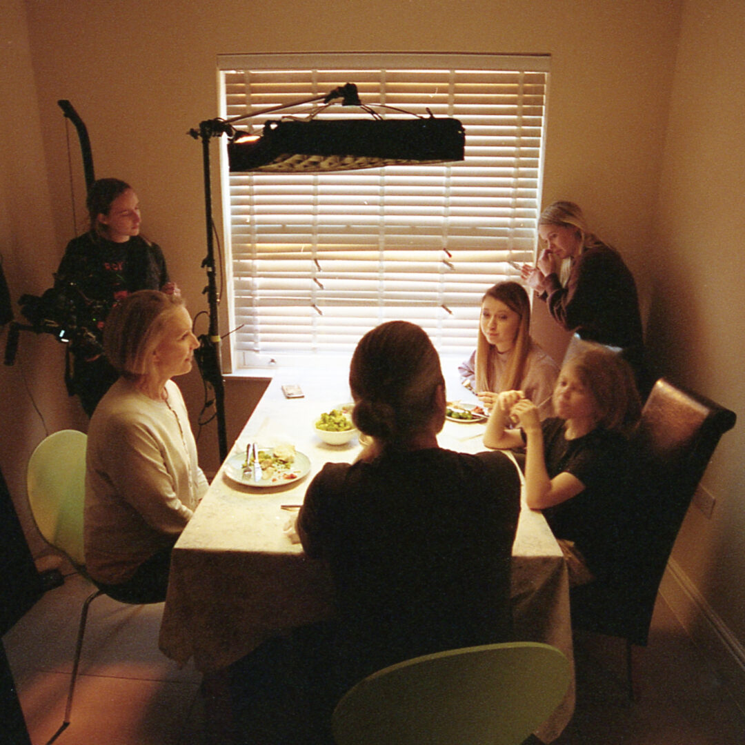 Behind the scenes of the short film "Katerina, Mum and Wife" (2023)