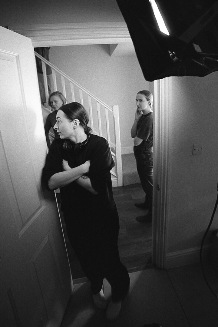 Behind the scenes of the short film "Katerina, Mum and Wife" (2023)